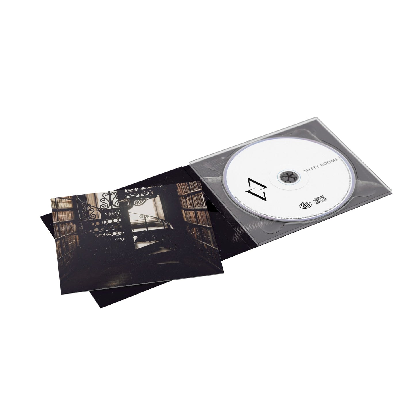 Signed Empty Rooms CD