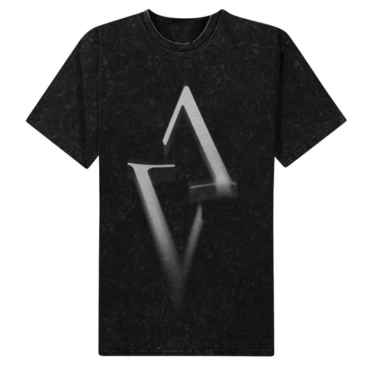Acid Wash Fading Symbol T-Shirt