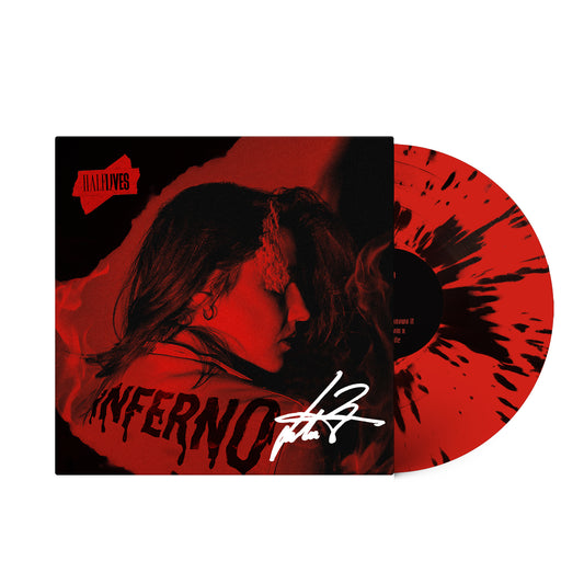 Signed Inferno Vinyl (Red & Black Splatter Edition)
